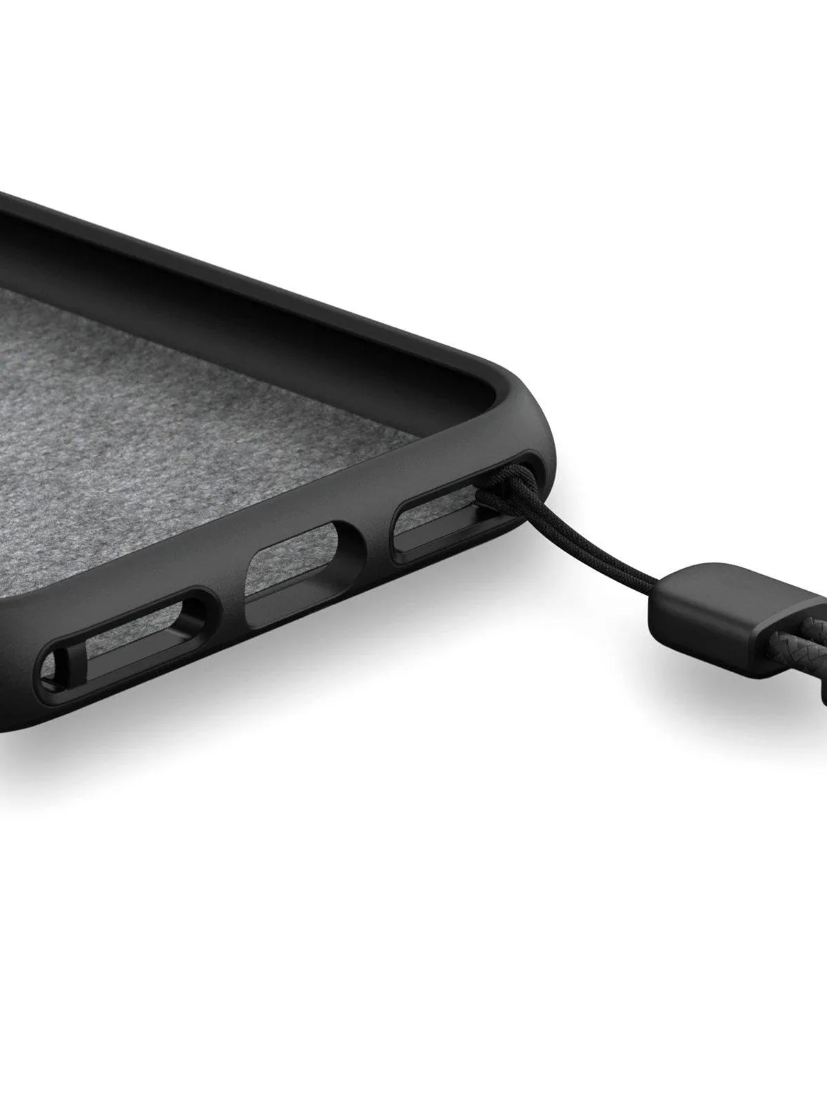 Nomad Rugged Case Black Horween Leather iPhone 11 Pro Max / 11 Pro / 11