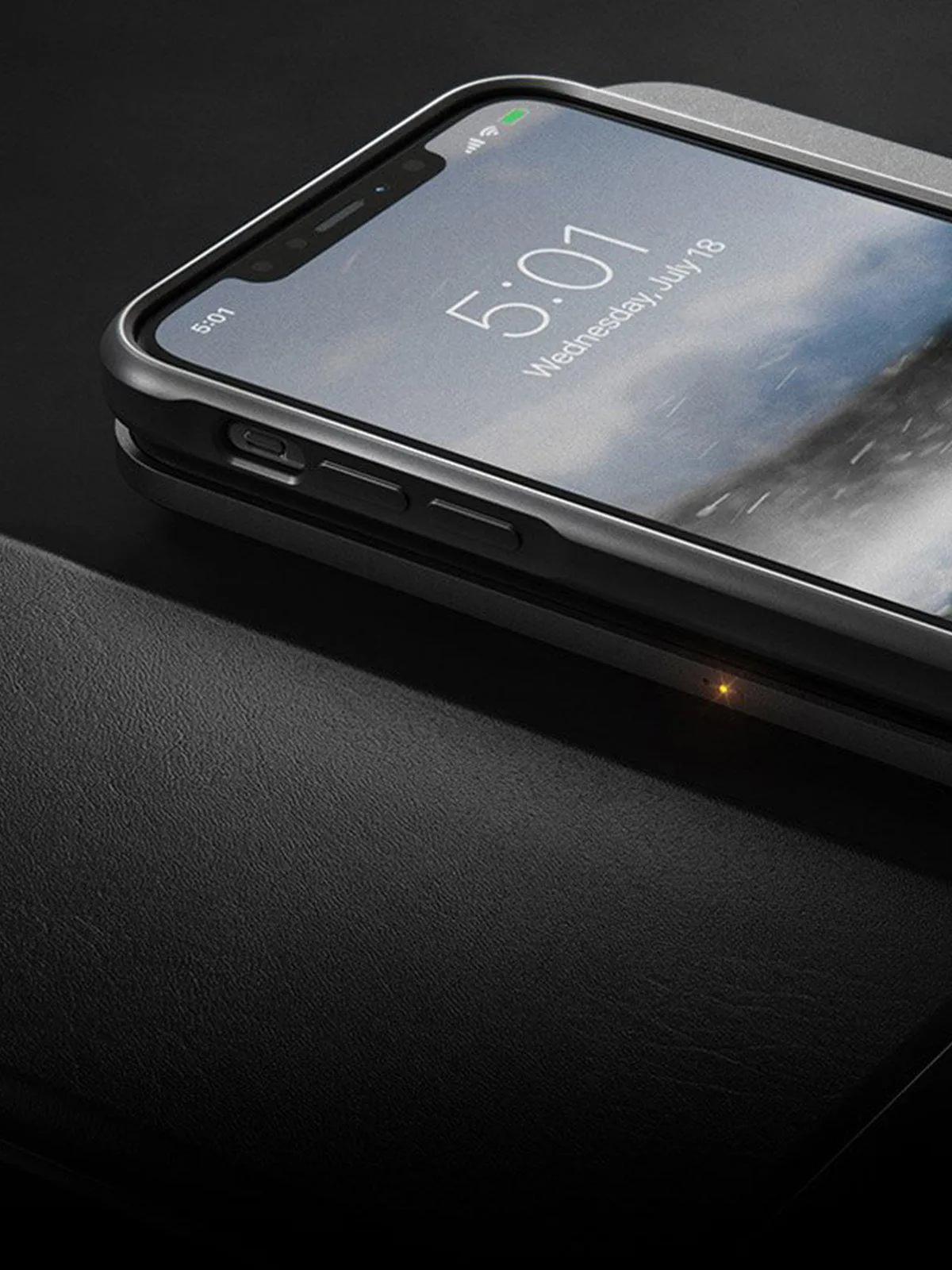 Nomad Rugged Case Black Horween Leather iPhone 11 Pro Max / 11 Pro / 11