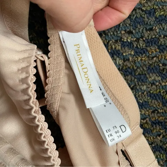 NWOT PRIMA DONNA Maddison Caffe Latte Luxury Bra-34D