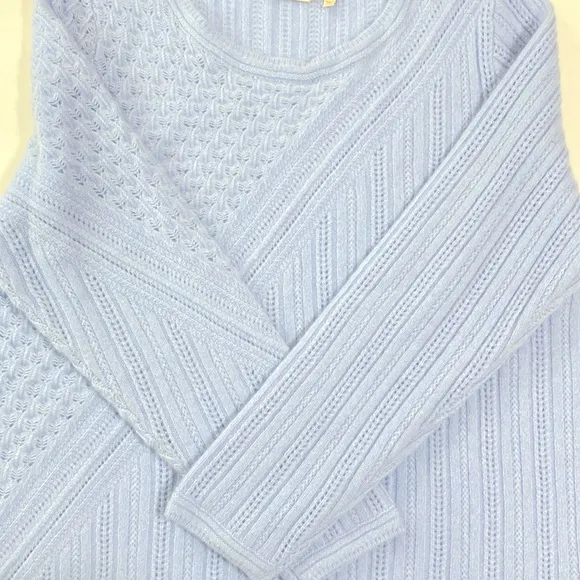 NWOT Soft Surroundings Cashmere Sweater Light Blue Size 1X