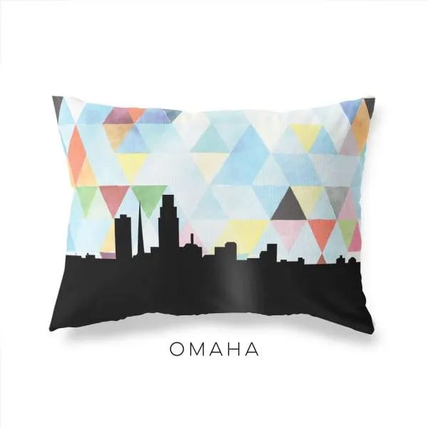 Omaha, Nebraska geometric skyline