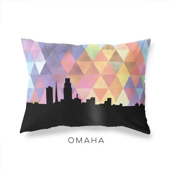 Omaha, Nebraska geometric skyline