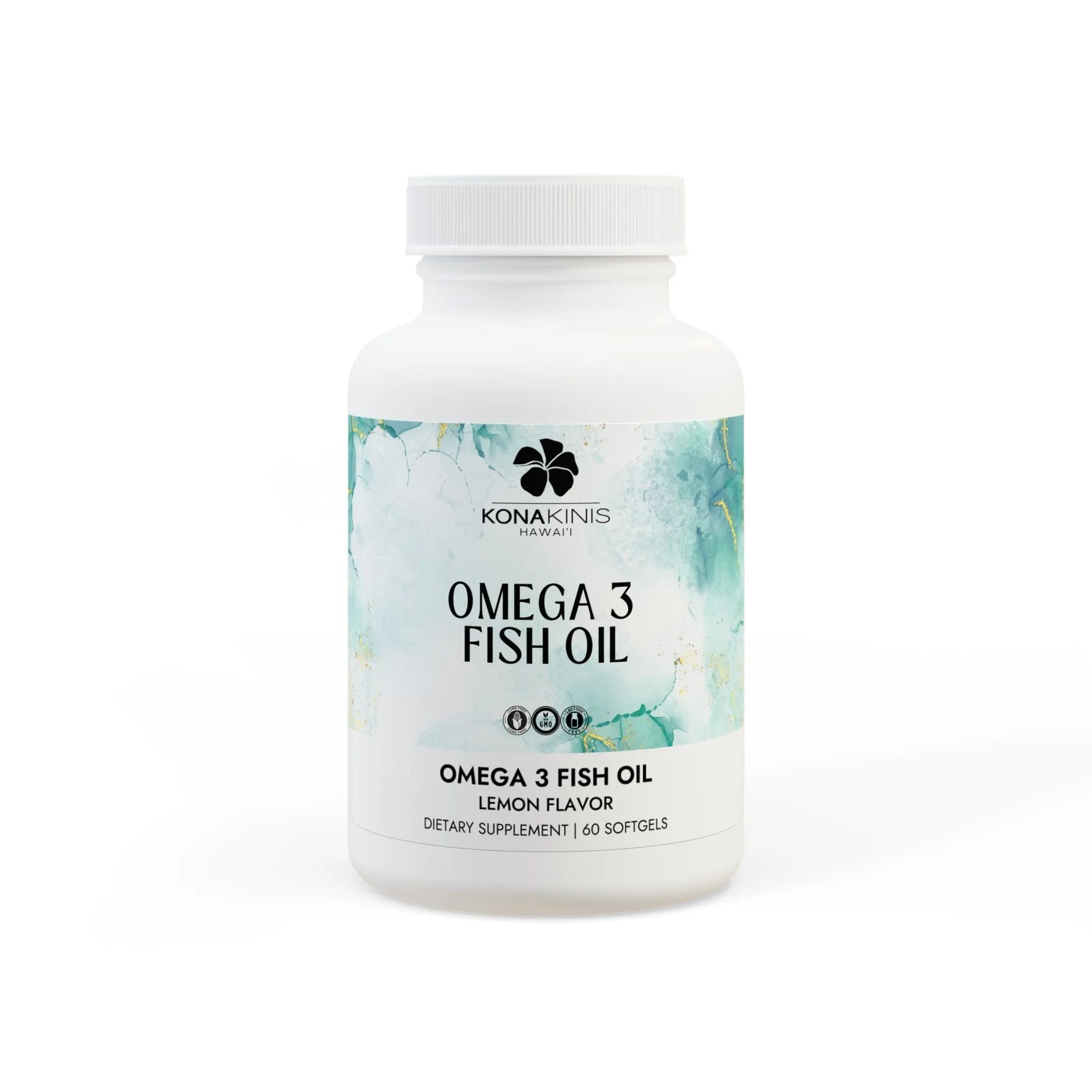 Omega 3 Fish Oil Supplement (60 Softgels)