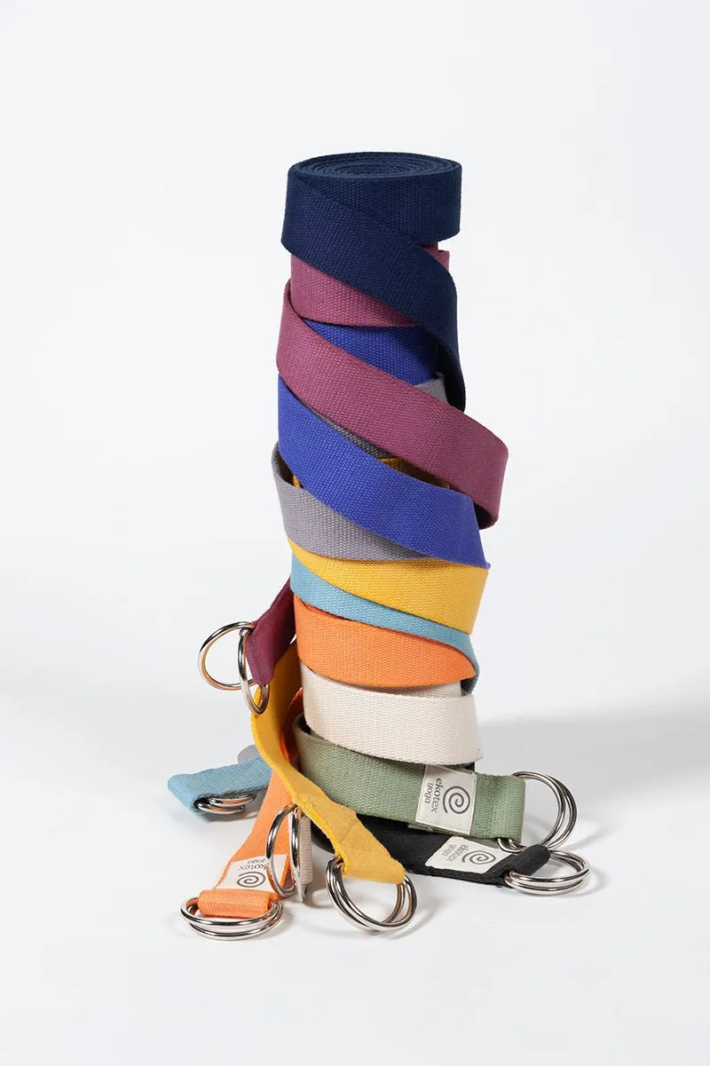 Organic Cotton Yoga Strap - Pack of 12