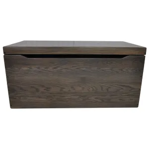 Palmer Oak Blanket Chest, Antique Slate Stain