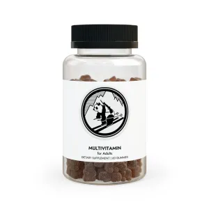 Pando Commando:  Multivitamin Pando Commando Gummies for Adults (60 Pando Commando Gummies)
