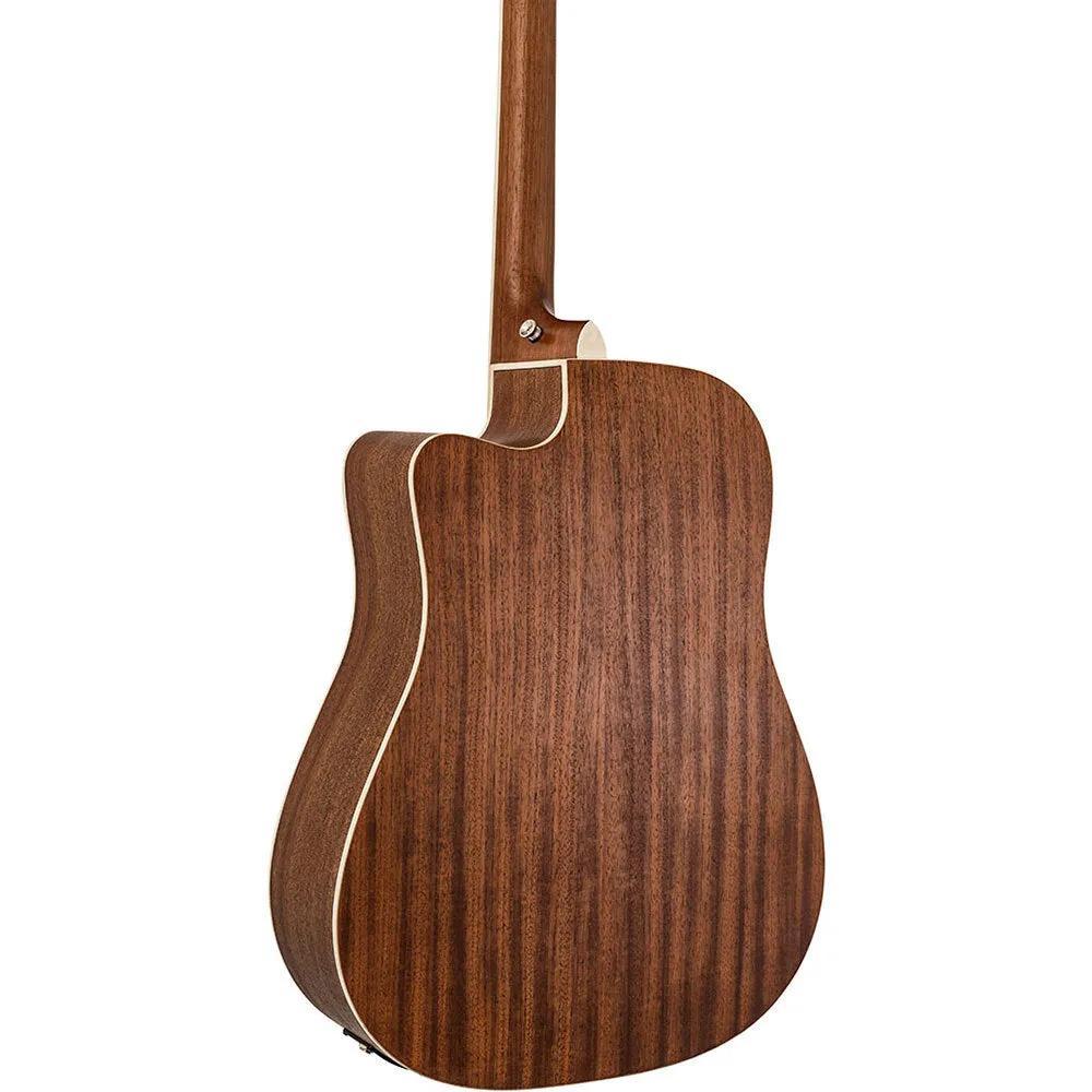 Peavey DW2 Delta Woods Series Dreadnought AC/EL Guitar with Cutaway