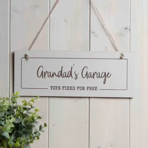 Personalised Garage Sign