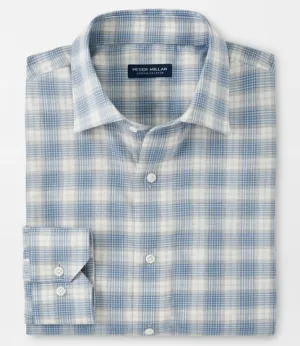 Peter Millar - Vista Winter Soft Twill Sport Shirt - Gale Grey