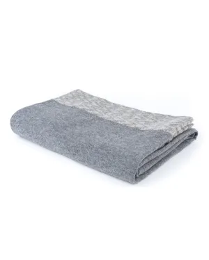 Plaited Chevron Cashmere Blanket