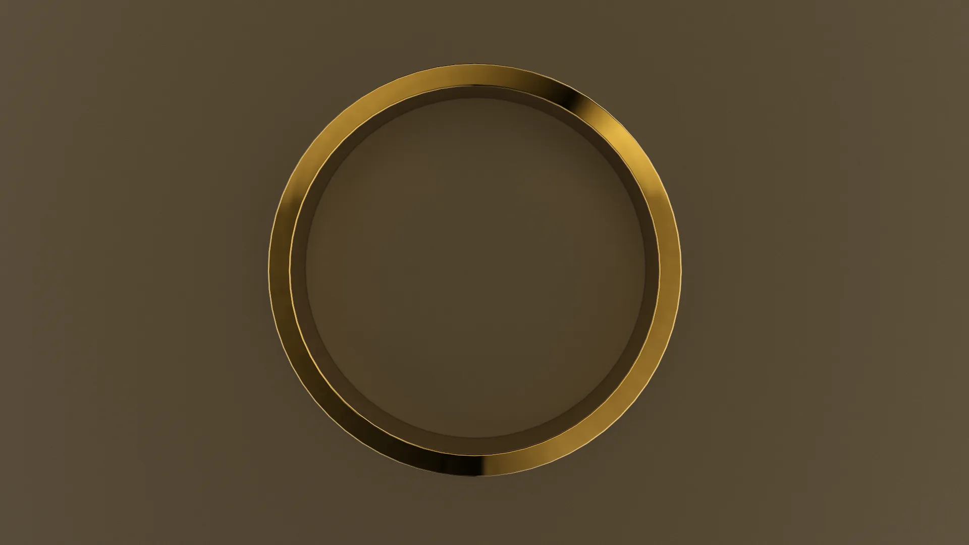 Polished Yellow Gold 5mm Flat Wedding Band