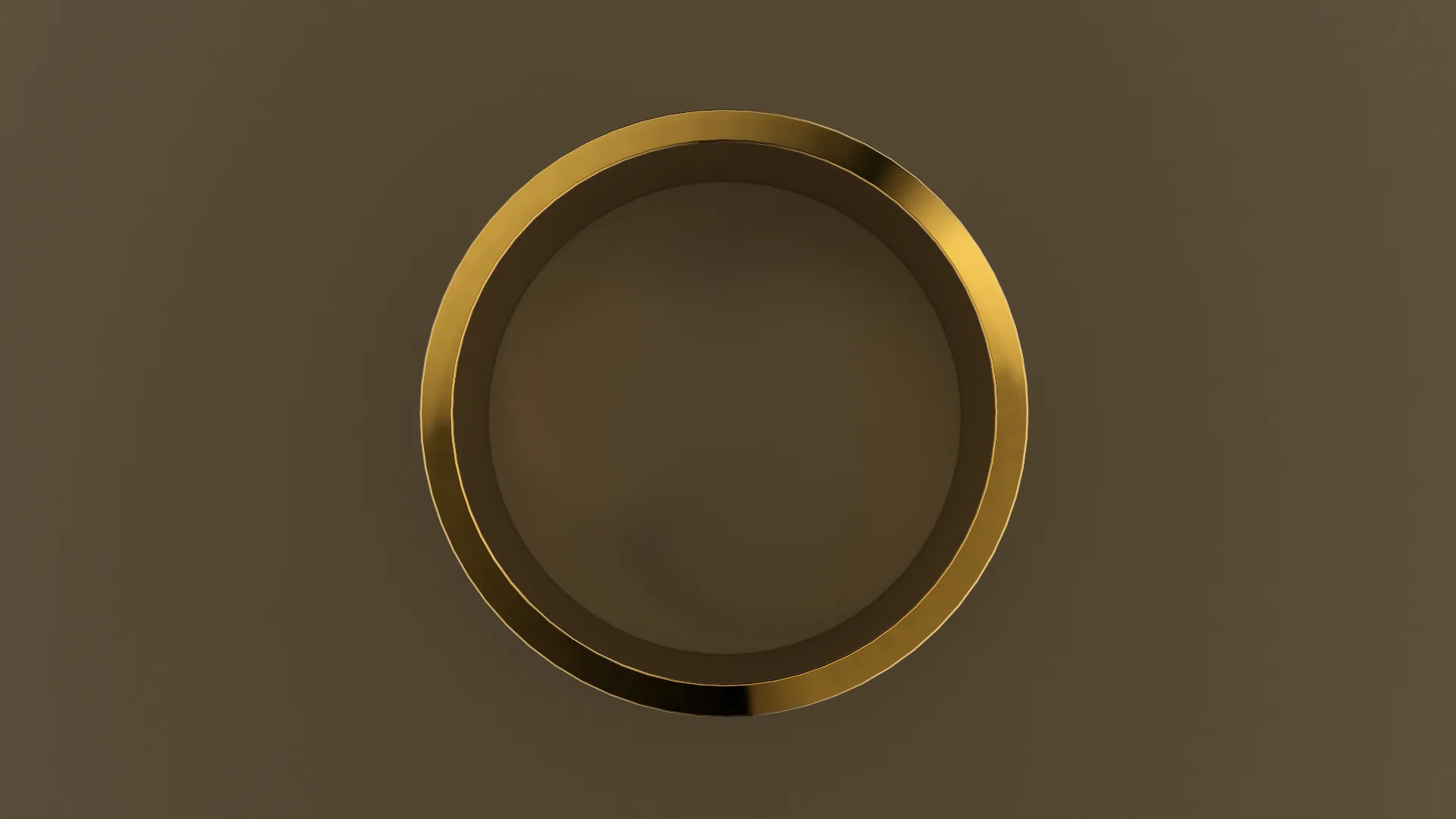 Polished Yellow Gold 9mm Flat Wedding Band
