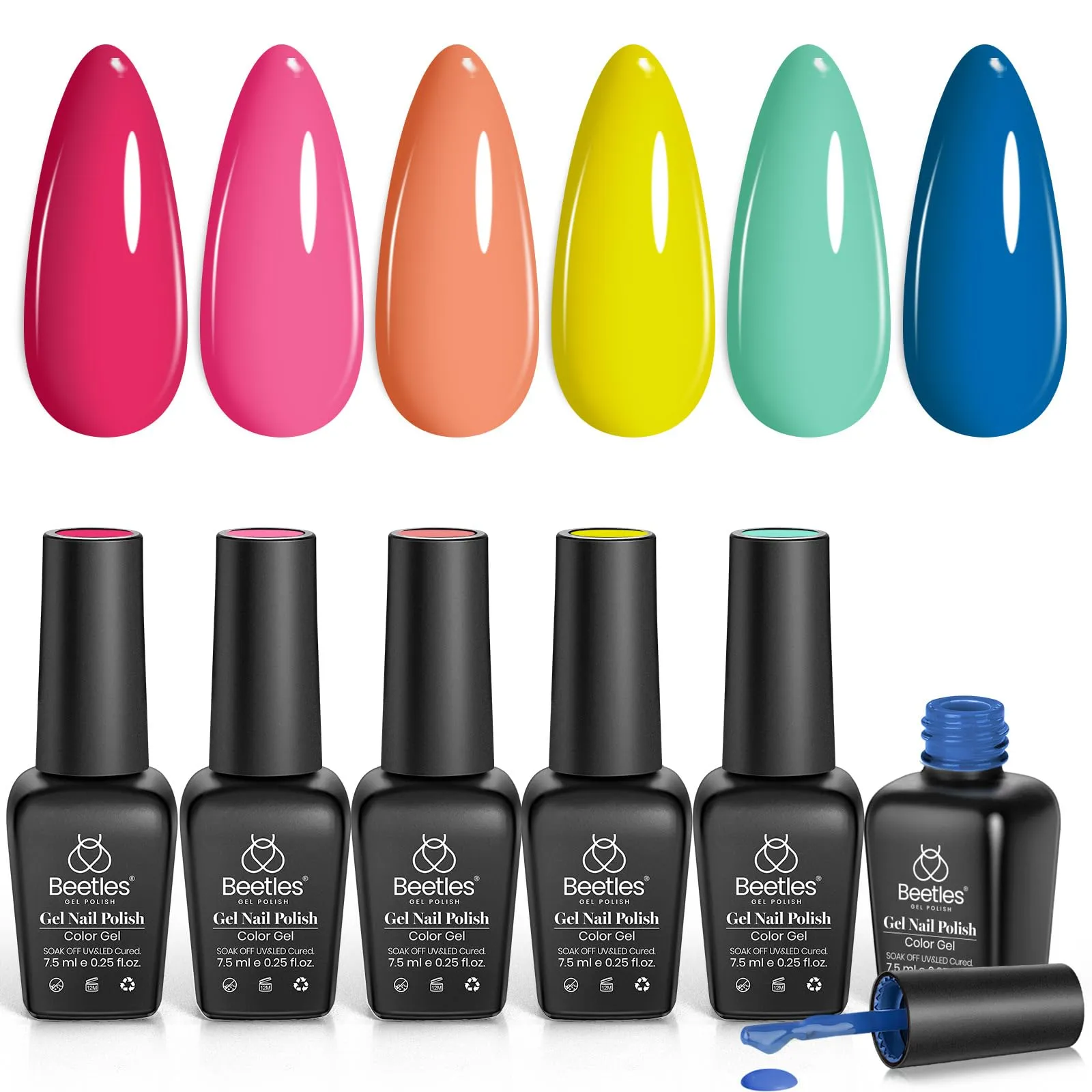 Pool Party | 6 Colors Gel Polish Set