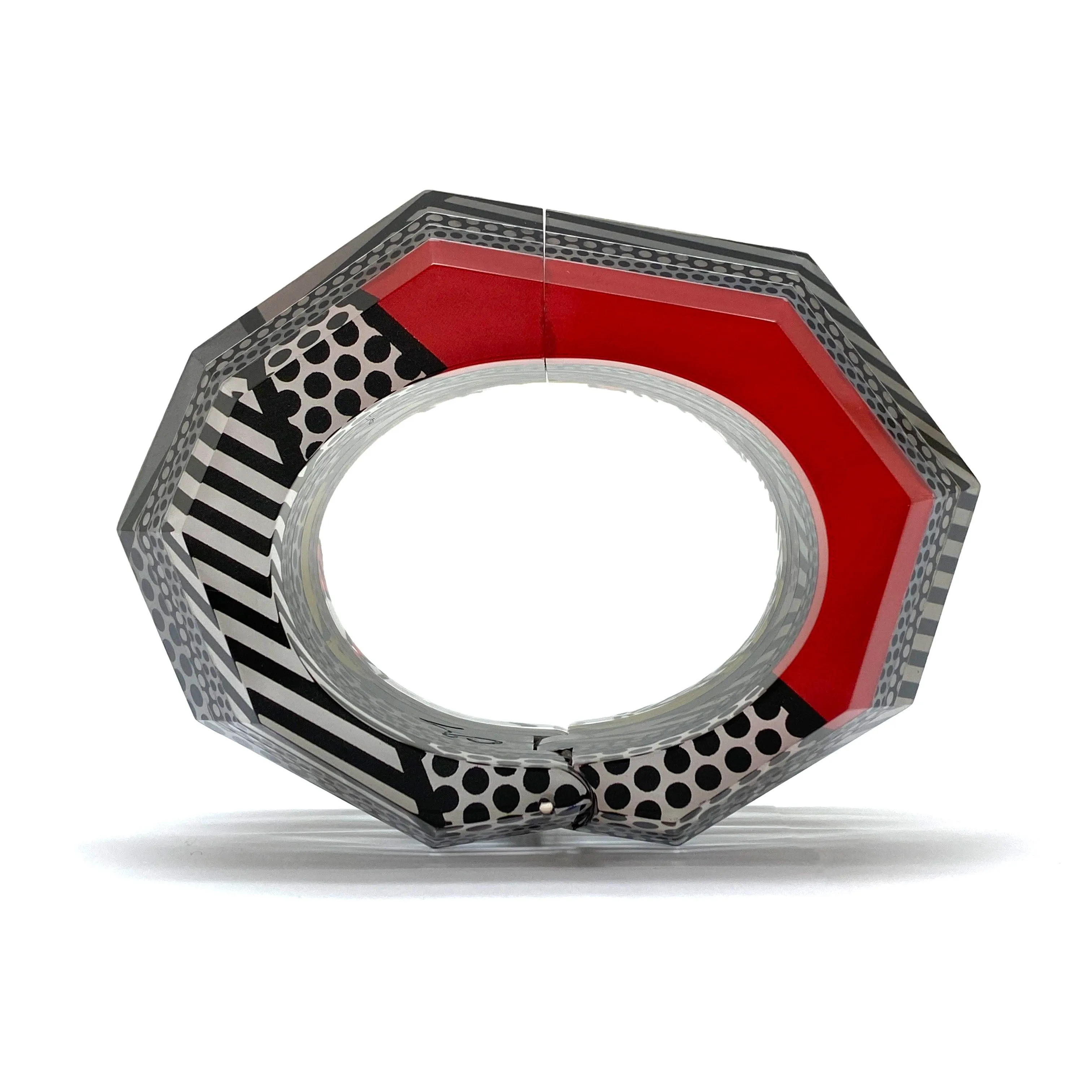 Pop Art Polka Dot Hinge Bracelet