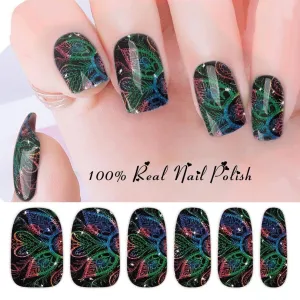 Pretty Peacock (Glitter)