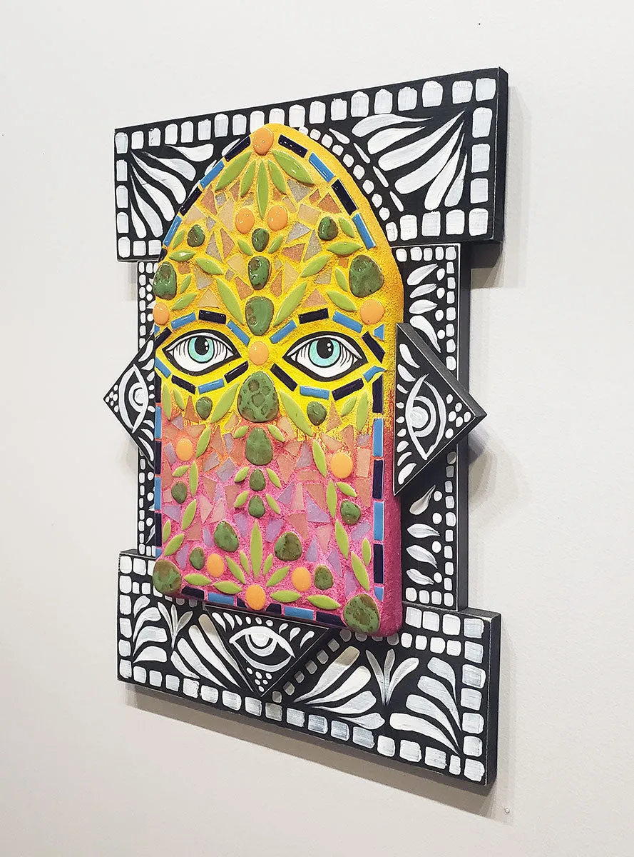 "Sanctuary Mask #2" by John Kowalczyk