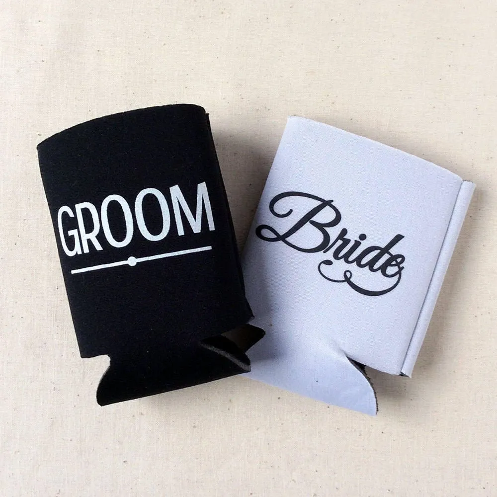 Rainbow Row - Wedding Can Cooler #78R