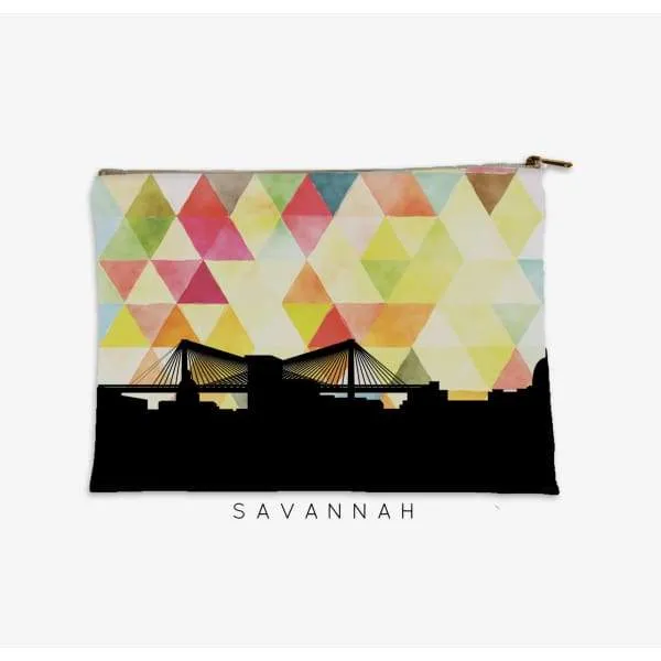 Savannah, Georgia geometric skyline