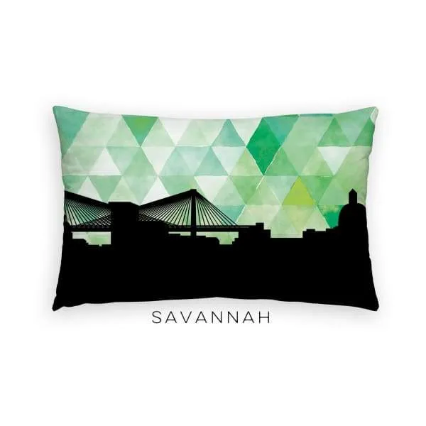 Savannah, Georgia geometric skyline