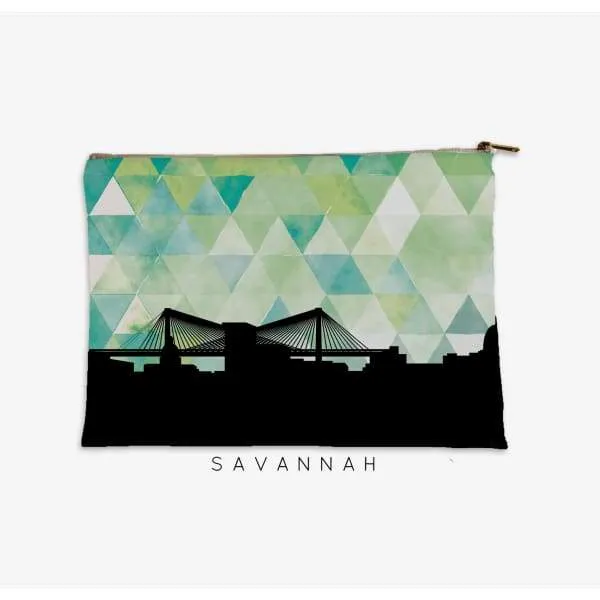 Savannah, Georgia geometric skyline