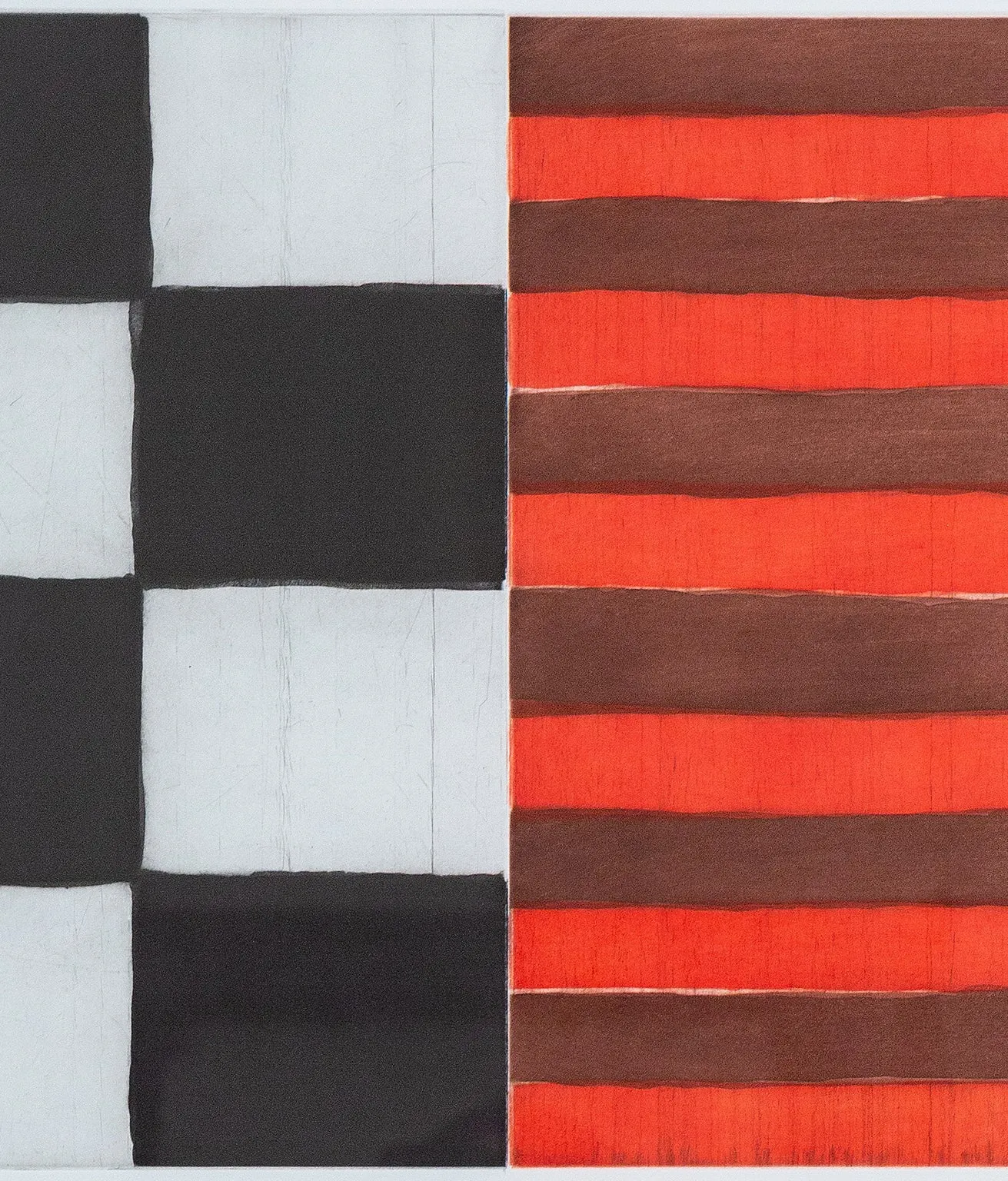 SEAN SCULLY "PI" ETCHING, 1994