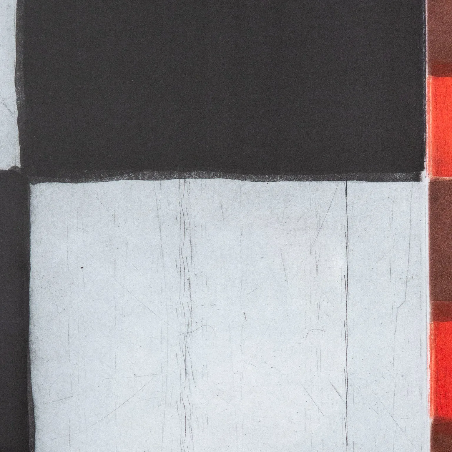 SEAN SCULLY "PI" ETCHING, 1994