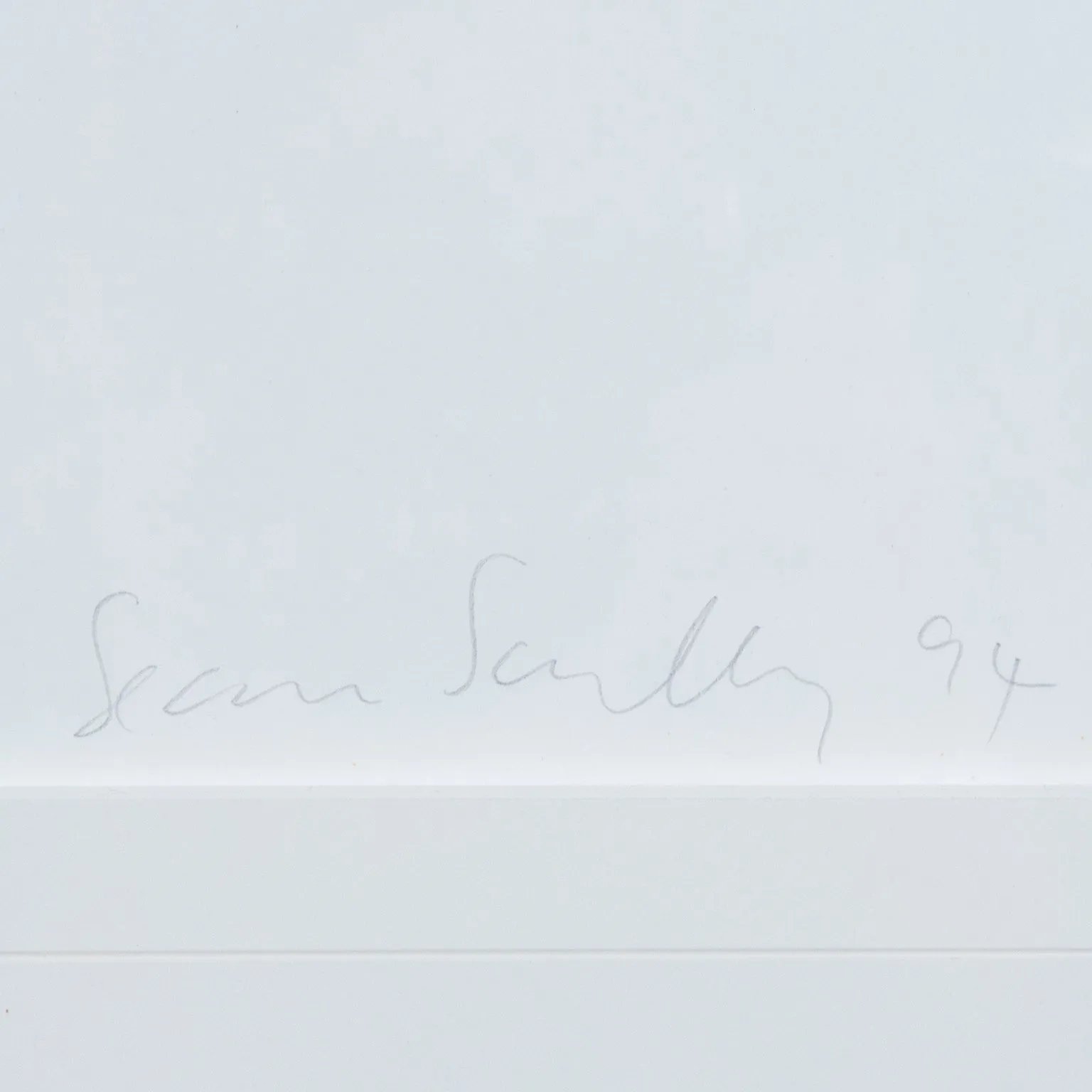 SEAN SCULLY "PI" ETCHING, 1994