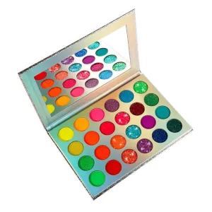 Shadoe-Gloe™ Eye Shadow Palette Glow-in-the-Dark Fluorescent Glitter Makeup Kit