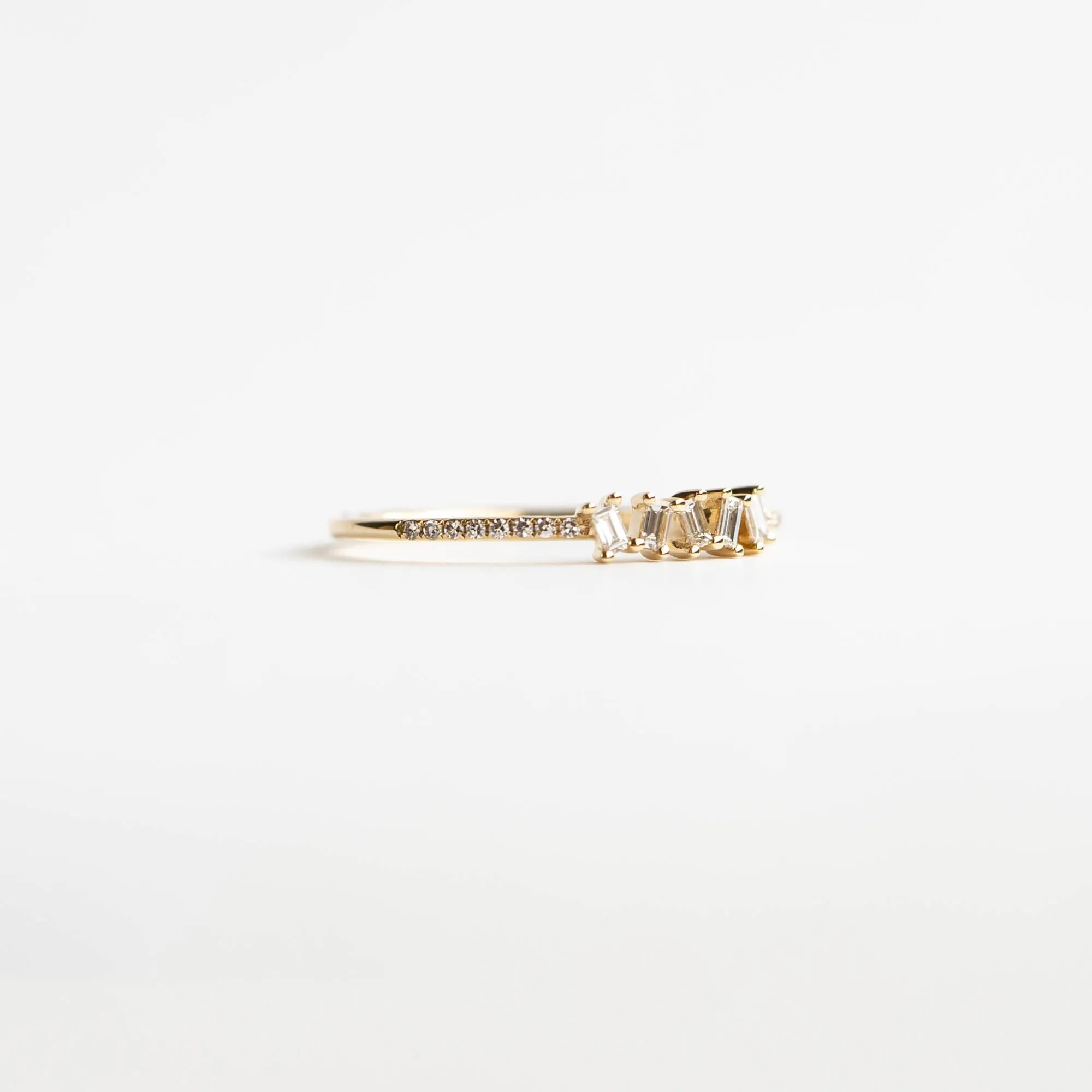 Sienna Baguette Diamond Ring