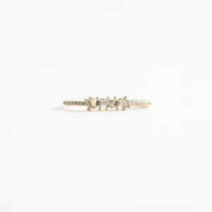 Sienna Baguette Diamond Ring