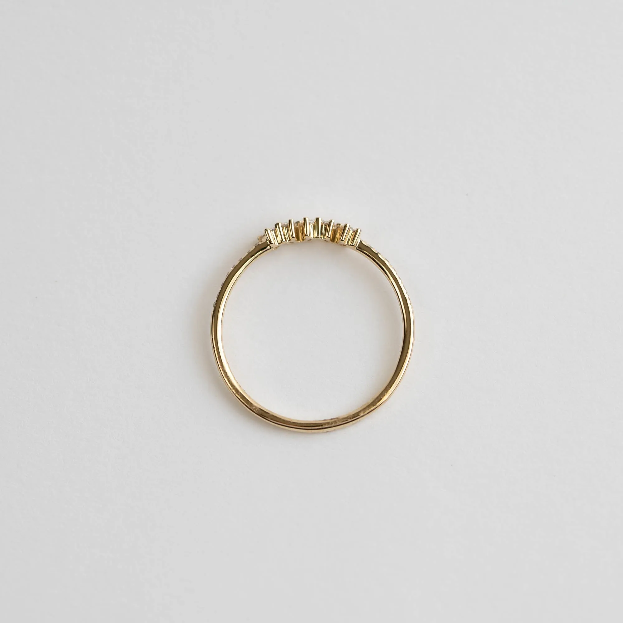 Sienna Baguette Diamond Ring
