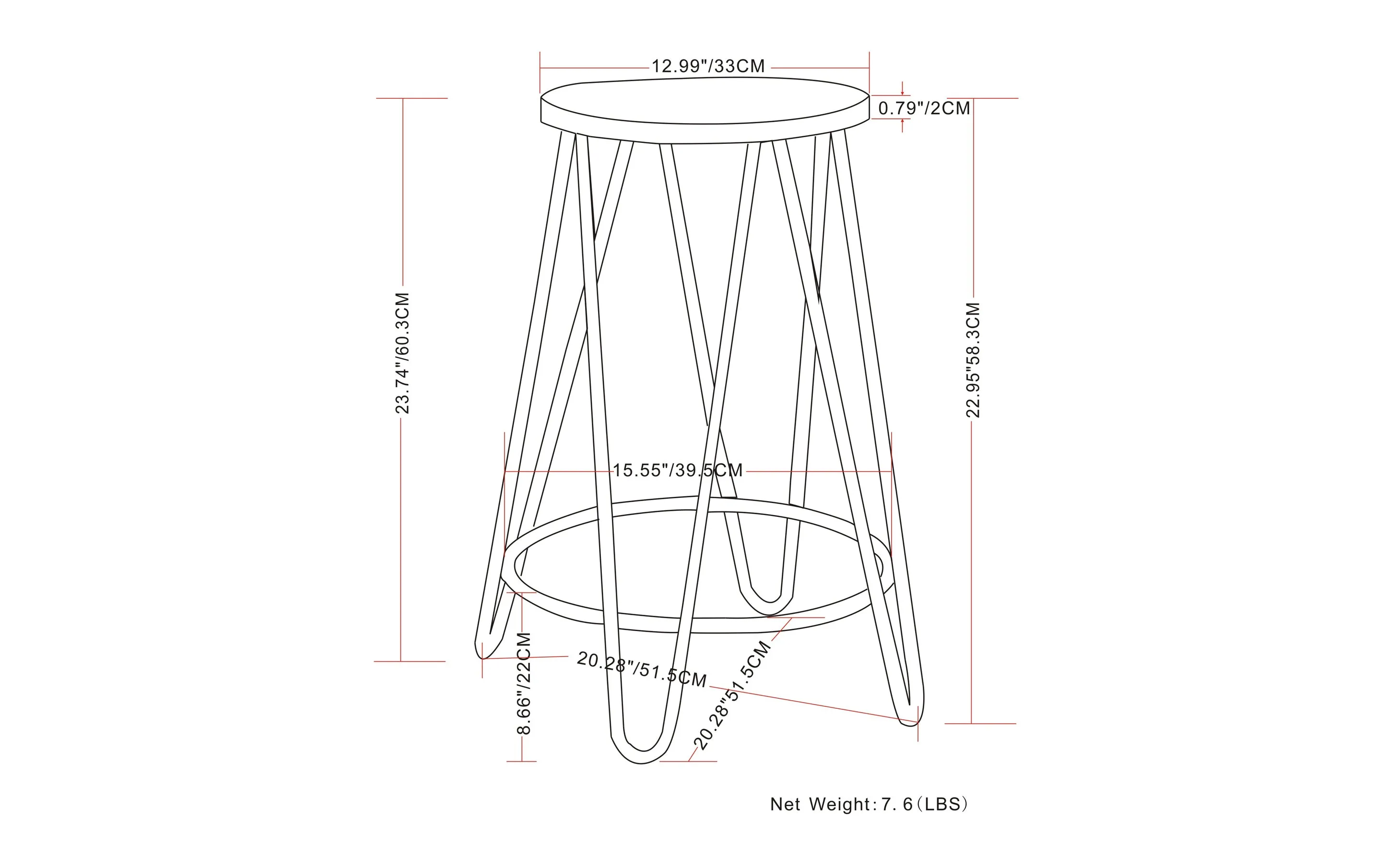 Simeon Counter Stool