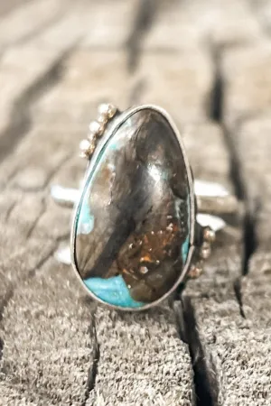 Single Stone Ring Sz 6.5