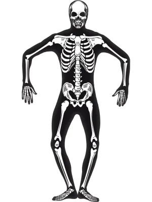 Skeleton Halloween Costume Skin Suit