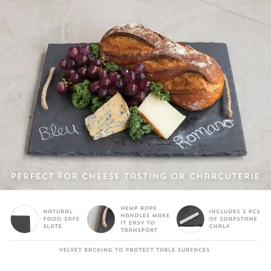 Slate Cheese Board by Twine