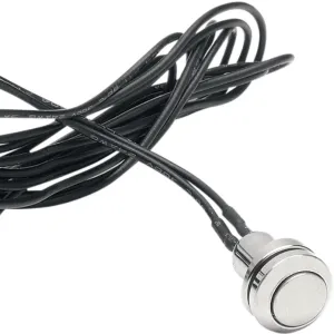 Small Push Button Custom Switch - Polished Stainless Steel