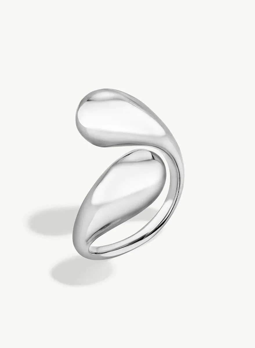 Soko - Twisted Dash Ring - Silver