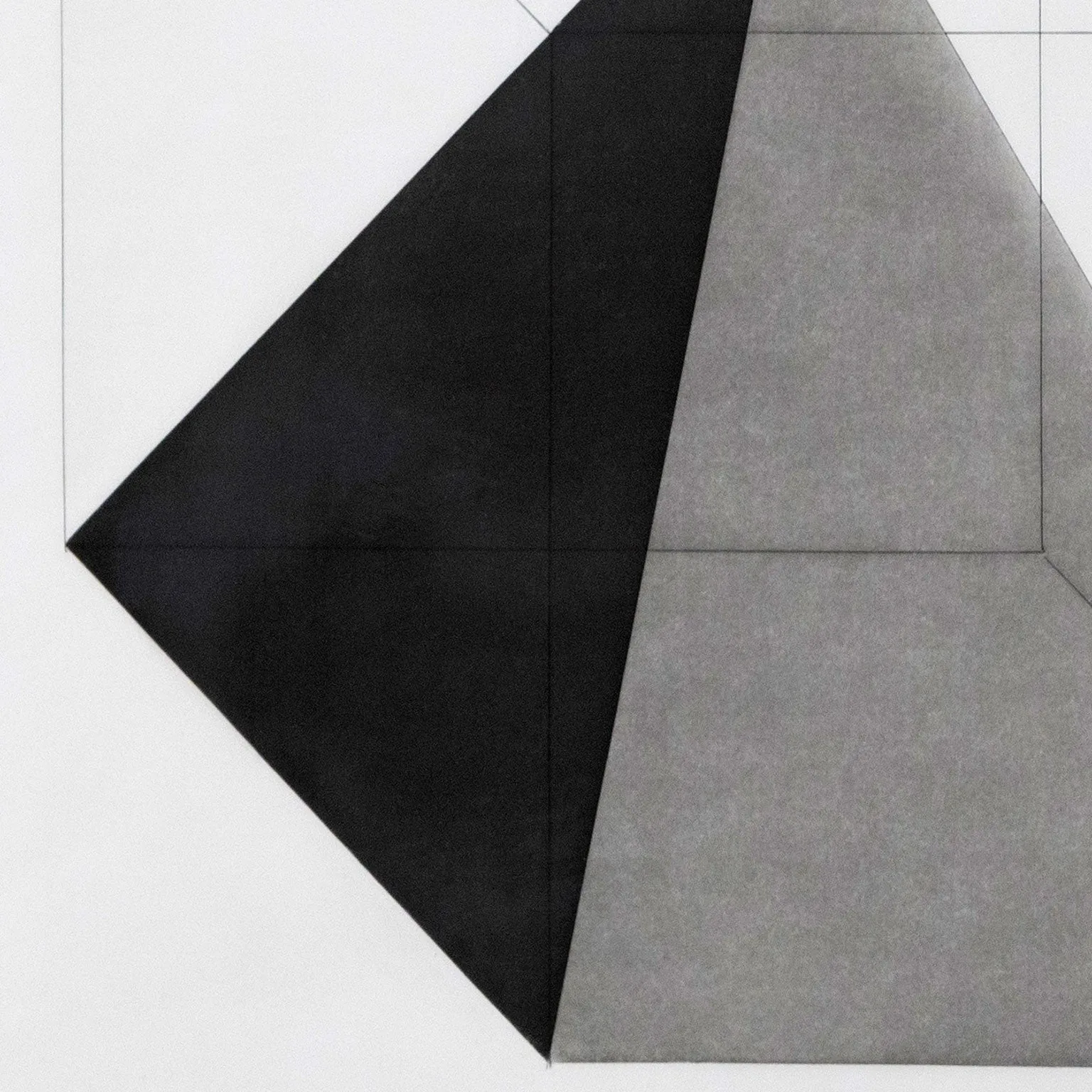 SOL LEWITT "DERIVED FROM A CUBE 9" ETCHING, 1982