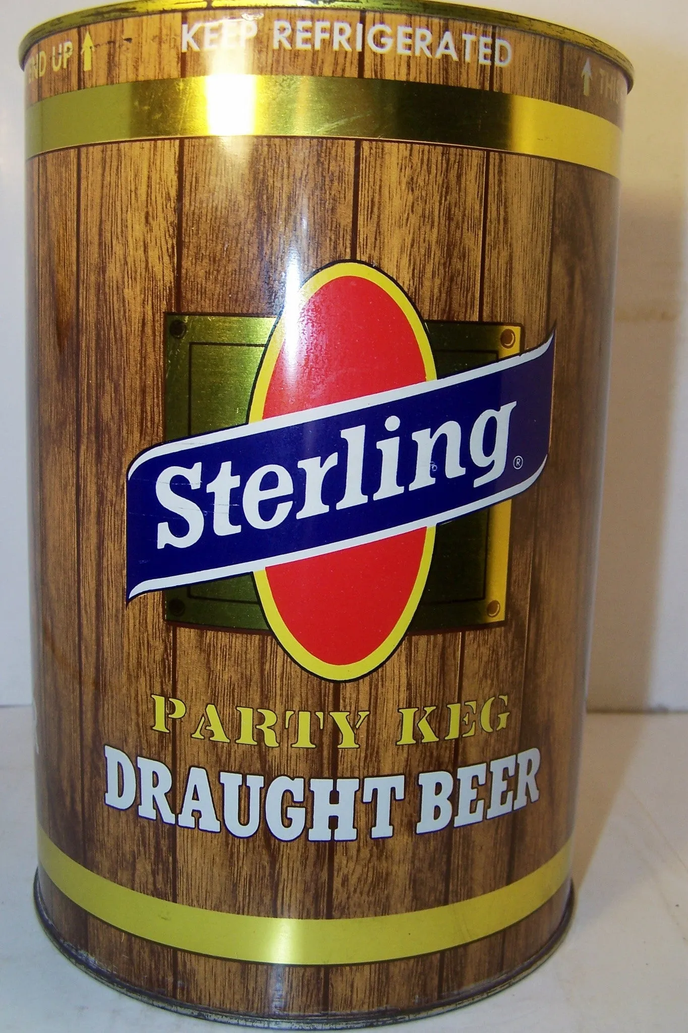 Sterling Draught Beer "party Keg" USBC 246-10 Grade 1/1  Sold 11/23/14