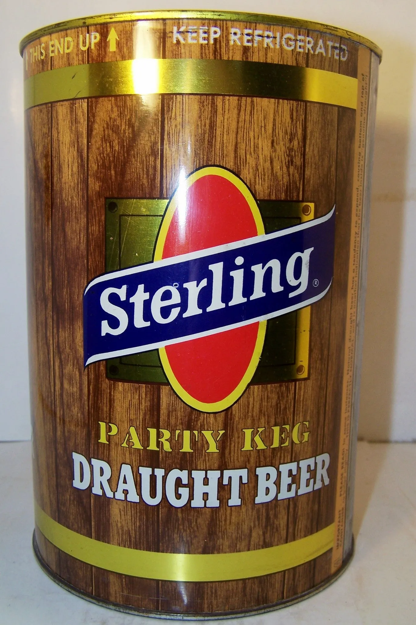 Sterling Draught Beer "party Keg" USBC 246-10 Grade 1/1  Sold 11/23/14