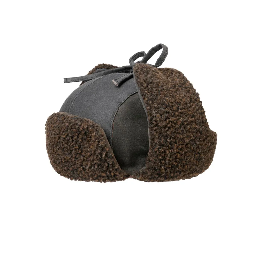 Stetson - Fairbanks Cotton Bomber Aviator Hat - Beanie - Brown