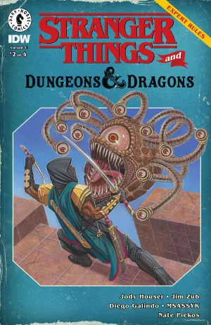 STRANGER THINGS AND DUNGEONS & DRAGONS #2 (DAVID MICHAEL BECK VARIANT COVER)
