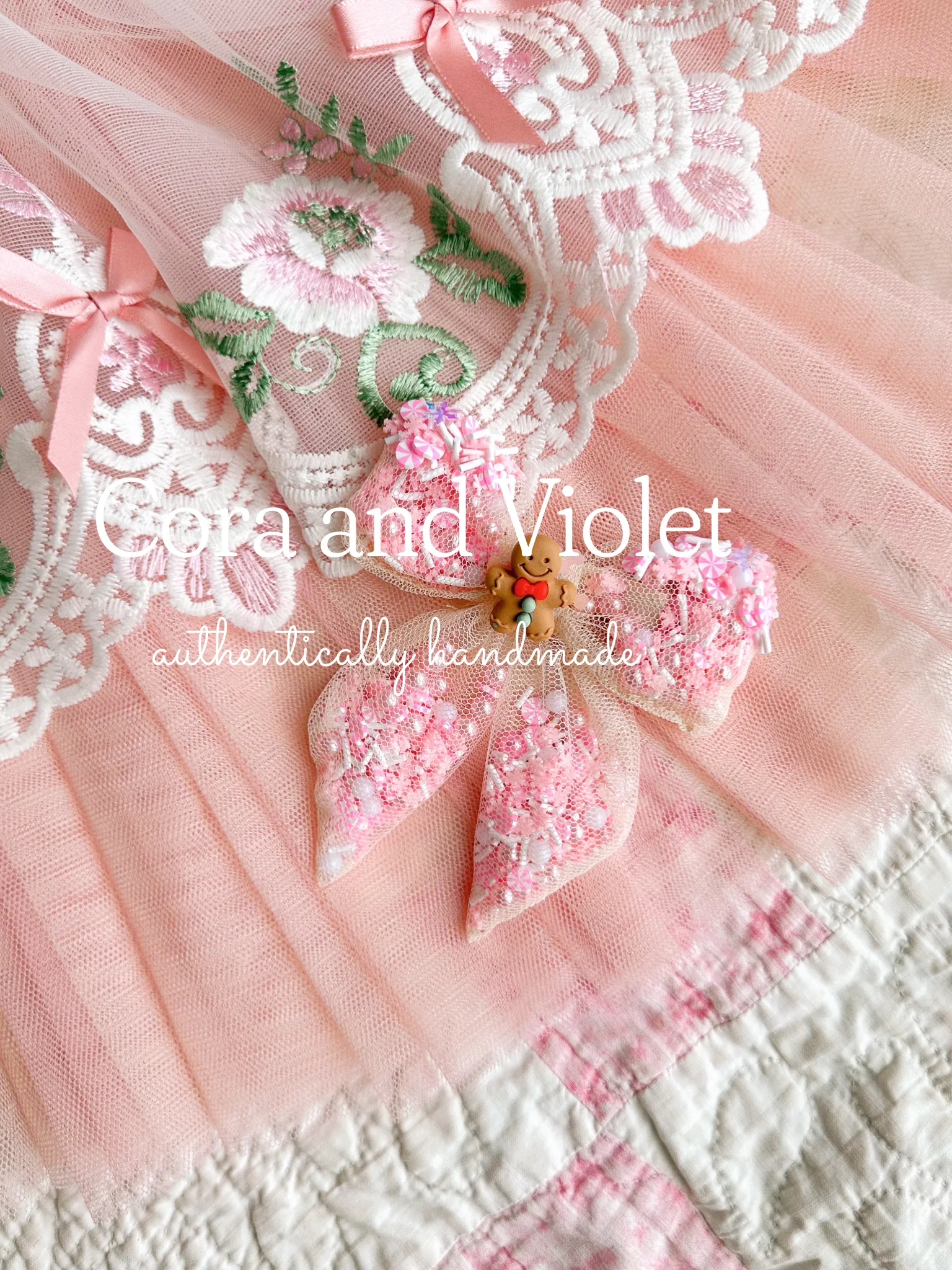 Sugar- pastel gingerbread dress EXPRESS