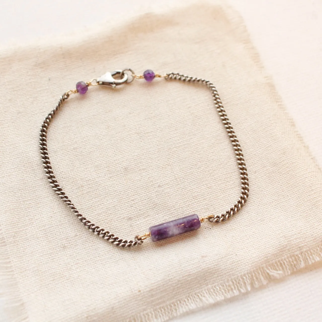Sydney Lepidolite Bracelet