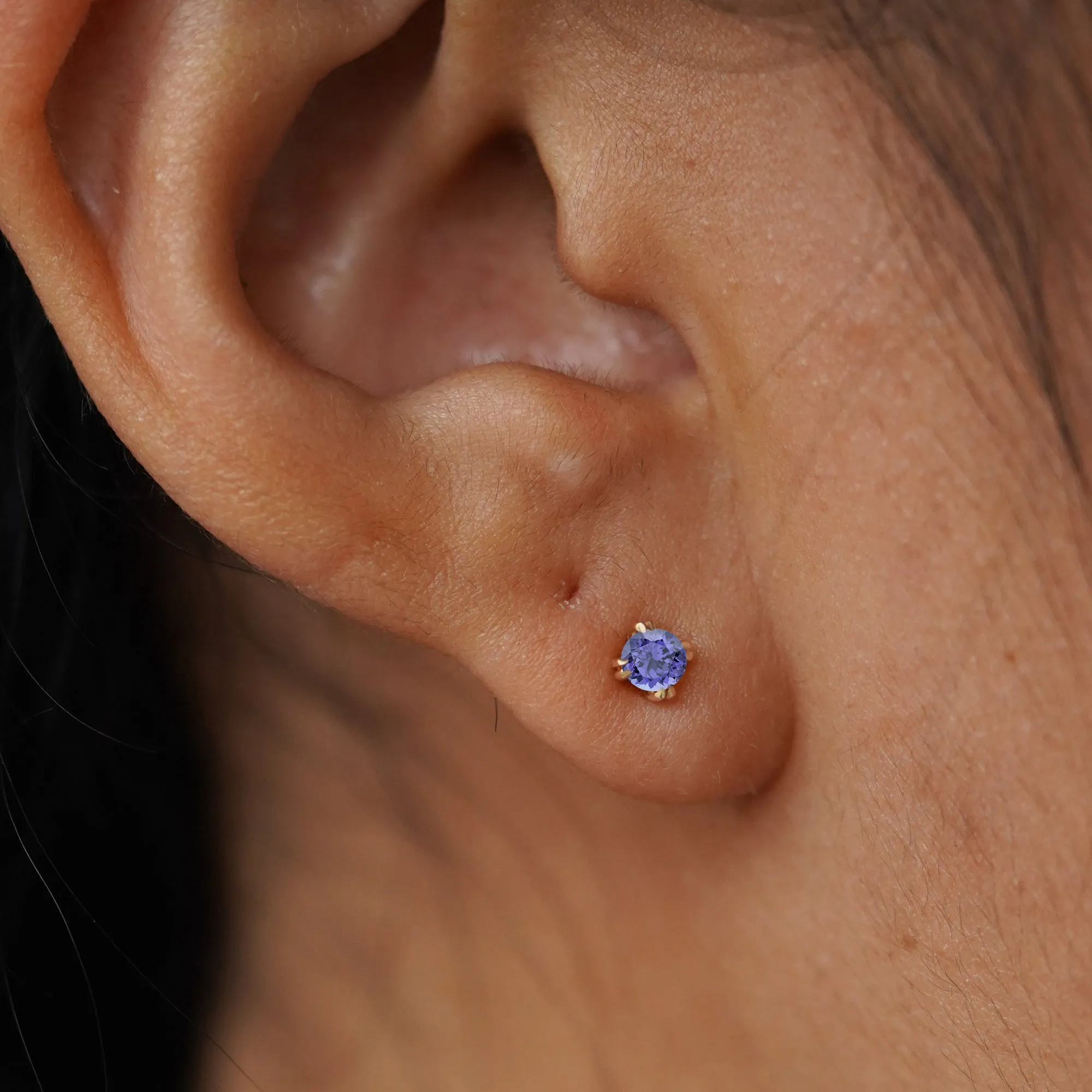 Tanzanite Earring