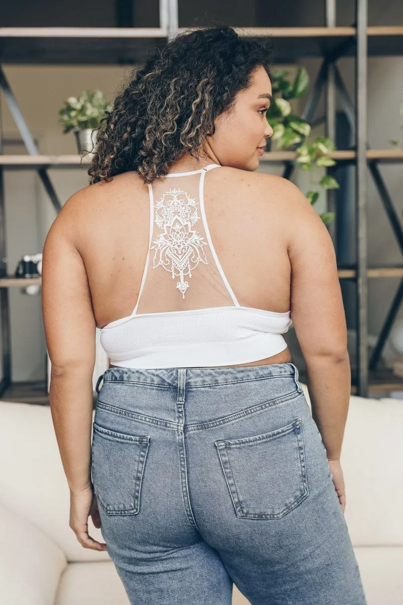 Tattoo Back Bralette - 7 colors