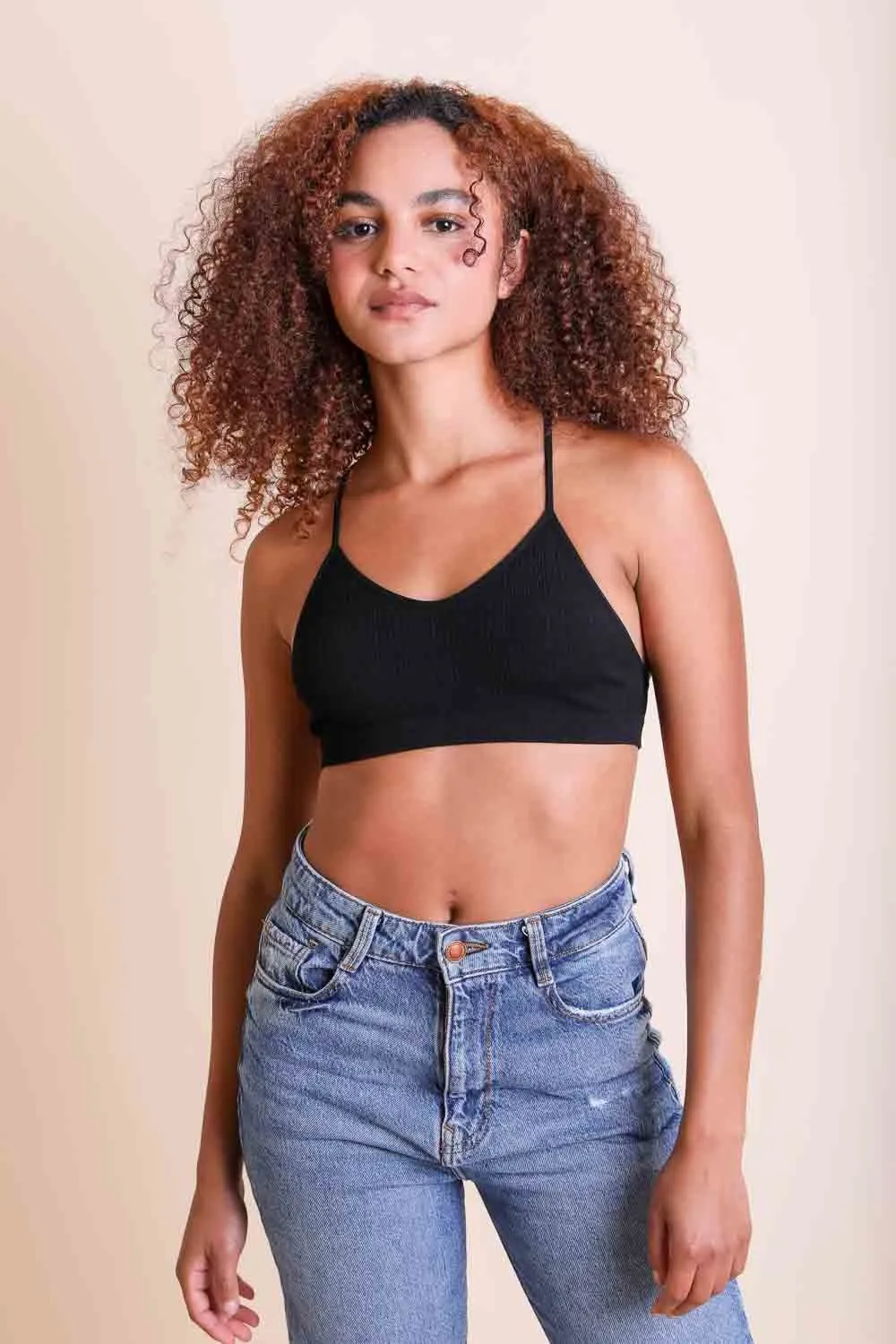 Tattoo Back Bralette - 7 colors