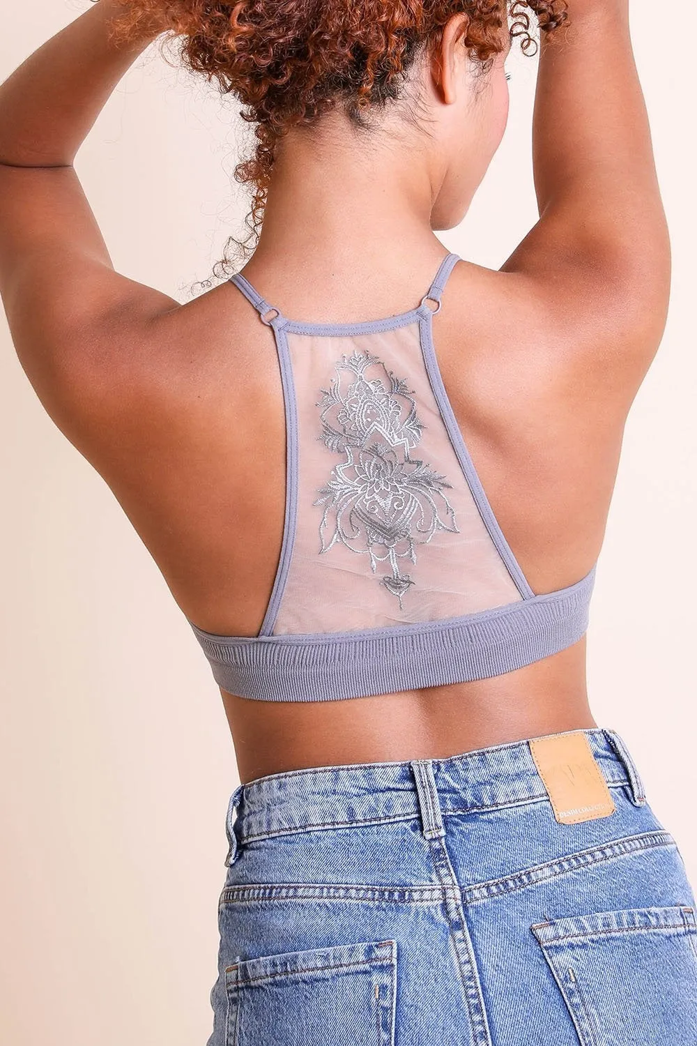 Tattoo Back Bralette - 7 colors