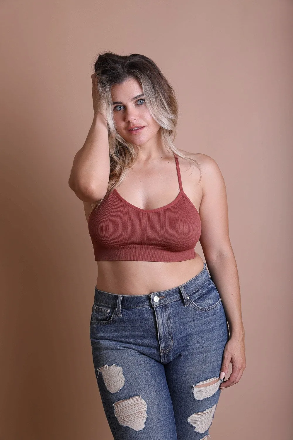 Tattoo Back Bralette - 7 colors