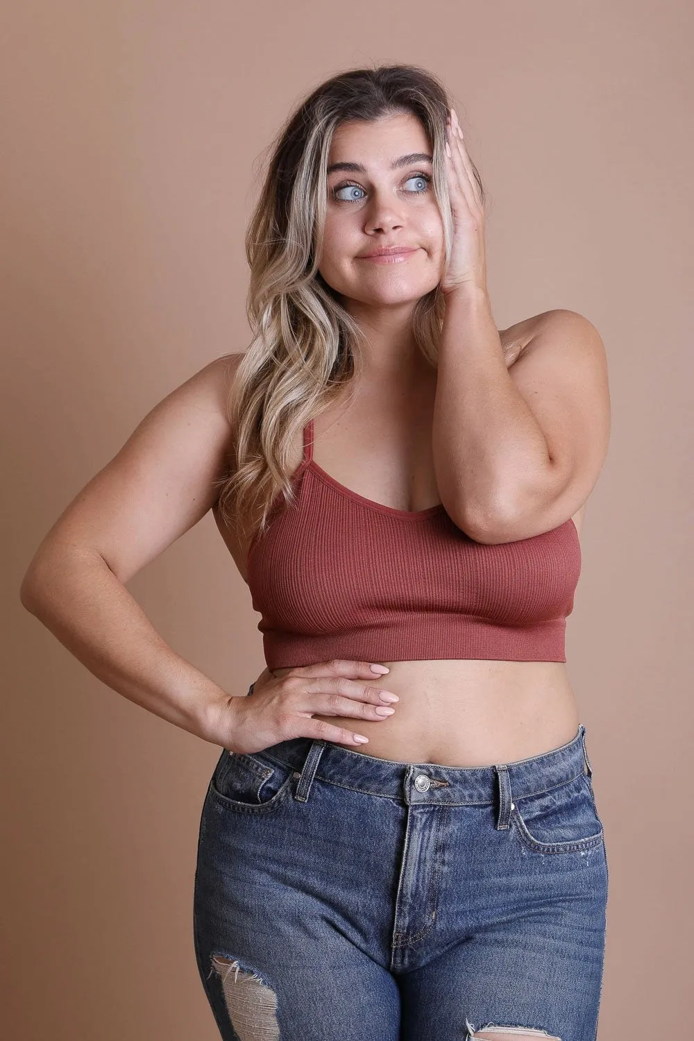 Tattoo Back Bralette - 7 colors